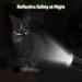 Reflective Airtag Cat Neck Band | Integrated Holder & Bell | Safety Buckle for Kittens & Puppies - Black - Buy Online on GoSupps.com