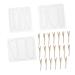 NUOBESTY 69 Pcs Hairpin Epoxy Mold Silicone Molds Clear Hair Clips Diy Silicone Mold Crystal Epoxy Headgear As Shownx3pcs 8.5X0.5cmx3pcs