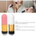 Verdant Touch Portable Makeup Brush Facial Foundation Makeup Brush Portable Chubby Face Brush Artificial Fiber Soft and Skin-Friendly Pink Gold/White Gold - Buy Online on GoSupps.com