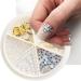 In Wheel Nail Art Decoation Pearl Chameleon Stone Nail Stud Nail Rhinestone Mixed Design 3D(B) - Buy Online on GoSupps.com
