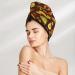 Thanksgiving Microfiber Hair Towel - Soft Super Absorbent Hair Wrap for Women's Long Curly & Thick Hair - Buy Online on GoSupps.com
