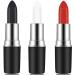 3 Colors Makeup Clown Eye Black Stick Face Body Paint Stick Cream-Blendable Face Paint Stick Nose & Lip Smacking Professional Face Body Paint Eyeblack Stick for Sports Halloween SFX Clown Makeup Black+White+Red