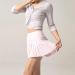 ToddlBy Sports Waisted Pleated Running High Skirts with Pockets Skorts Women's Plus Size Dress Nice Plus Size Dresses (Pink XL) Pink X-Large - Buy Online on GoSupps.com