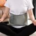 Zerodis Waist Heating Blanket - Fast Heating Adjustable 6 Gears AC220V-240V Soft Polyester for Home & Office - Gray - Buy Online on GoSupps.com