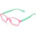 Children's Glasses Frame for Boys & Girls Age 5-12 - Clear Lens + Pink Glasses Case | International Shipping Available - Buy Online on GoSupps.com
