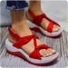 Women's Orthopedic Arch Support Comfy Sandals - Reducing Pain, Open Toe, Adjustable Ankle Strap - Size 8 - Buy Online on GoSupps.com