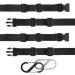 Buy SCTMDA Adjustable Backpack Chest Strap Set - 8 Pieces with S-Shaped Carabiners | International Shipping - Buy Online on GoSupps.com
