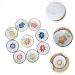 Zerodeko 18 Pcs Side Dish Set Ceramic Dip Dish Small Ceramic Bowl Prep Bowls for Cooking Pinch Bowls Japanese Style Seasoning Dishes Fruit Bowl Chips Ceramics Soy Sauce Bowl Japanese-Style 7X7X1.5CMx2pcs As Shownx2pcs - Buy Online on GoSupps.com
