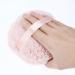 Ultra Soft 4'' Body Powder Puff - Washable Large Velour Applicator for Loose Mineral Powder | Reusable Velvet Dust Puff for Face & Body - Buy Online on GoSupps.com