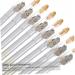 OHPHCALL 10pcs eyebrow pencil sweatproof eyebrow pencil Eyeliner Pencils Cosmetic Tool 1 count (Pack of 1) Grey - Buy Online on GoSupps.com