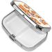 Cute Shiba Inu Dog Pill Case - 2 Compartment Travel Pill Organizer | Perfect for Pocket & Purse Gifts - Buy Online on GoSupps.com