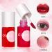 Korean Lip Tint Set: Matte Velvet & Watery Lip Stain, Moisturizing Liquid Lipstick & Plump Gloss - Long-lasting Waterproof Formula - Strawberry Shade - Buy Online on GoSupps.com