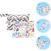 Lurrose 4-Pack Waterproof TPU Storage Bags Practical Zippered Tampon Holders Sanitary Pouch Breathable & Multi-Color Options (18x14cm) - Buy Online on GoSupps.com