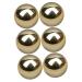 Healvian 6 StK Gymnasikball from brass massage ball Massage balls for exercises. Veawable handballs balls to roll healthcare massage ball relaxation ball handball roll the ball