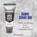 ibodycare Super Silver Gel 4 oz - Colloidal Silver for Cuts, Burns, Rashes, Scars, Infection Care - Buy Online on GoSupps.com