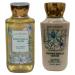 Bath and Body Works Gift Set of 10 oz Shower Gel and 8 oz Lotion (Whipped Vanilla Chiffon) Multicolor
