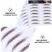 FOMIYES 12 Pcs Eyebrow Stickers Waterproof Stickers Waterproof Eyebrow Transfers Eyebrow Tool Mold Make up - Buy Online on GoSupps.com