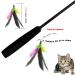 Cat Feather Toy Replacement - Natural Bird Feather Worm Refills | AA-8PCS Teaser Refills for Indoor Cats - Buy Online on GoSupps.com
