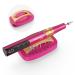 YBLNTEK Cordless Nail Drill Holder Stand Wooden Nail Drill Bits Holder Cuticle Remover Drill Bits Holder Electric Nail File Bits Stand Organizer for Manicure Pedicure Tools Nail Salon Home