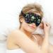 Neon Skulls Starry Night Sleep Mask - Adjustable Eye Cover for Men & Women - Blocks Light for Night Travel & Nap - Buy Online on GoSupps.com
