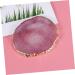  Mikinona Mikinona Cosmetic Mixing Palette Eyeshadow Palette Makeup Palette Resin Coaster Resin Tray Paint Holder Round Purple Tray Nail Frame - Buy Online on GoSupps.com