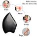 Gua Sha Massage Tool for Women - Black Bianstone Guasha Board for Traditional Acupuncture Therapy and Anti-Aging Skin Care - Buy Online on GoSupps.com