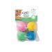 Catit Cat Ball Toy Sponge Balls Yellow Green Pink Blue 4 Count Cat Toy Ball Cat Toys Balls Cat Ball Cat Balls Cat Toys Cat Toy Toys Cat Toys for Cats Cat Enrichment
