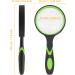 8X Handheld Magnifying Glass for Kids and Seniors - Non-Scratch Quality Lens, Shatterproof Design - 75mm Green - Buy Online on GoSupps.com