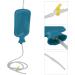 Airshi Enema Detox Cleansing Kit - Comfortable Reusable Rubber Enema for Travel | International Shipping Available - Buy Online on GoSupps.com