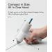 HOTO Cordless Hot Glue Gun: Fast Heating | Smart Power-off | USB-C Rechargeable | Intelligent Temperature Control | 10 Glue Sticks - Ideal for Crafts, DIY, Home Repairs - Buy Online on GoSupps.com
