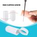 Gel Toe Protector - Silicone Caps for Corns, Blisters, Ingrown Toenails - White XS - Buy Online on GoSupps.com