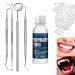 Tooth Repair Kits Tooth Repair Moldable Fake Teeth Temporary Fixing Beads with Mouth Mirror Tartar Scraper Dental Probe