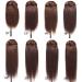 16 inches SEGO Hair Extensions Clip in Real Human Hair #27 Dark Blonde 8 Pieces 18 Clips Remy Hairpieces for Women Straight THIN TYPE (65g) - Buy Online on GoSupps.com