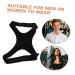 KICHOUSE Belt Holder Shoulder Rest Brace Posture Band Posture Straps for Men Polyester Black - Buy Online on GoSupps.com
