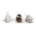 Petlinks Refillable Catnip Toys w/Catnip Tube for Cats & Kittens, Stimulating, Fun & Engaging Play - Multiple Styles Set of 3 White,Brown,Grey