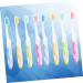 Minkissy 24 STK Travel Toothbrush Set | Foldable Manual Medium Toothbrushes for Adults | Korean Mini Caterpillar Accessories - Ideal for International Shipping - Buy Online on GoSupps.com
