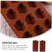 Alipis 2pcs Chocolate Mold Easter Cookie Mold Silicone Baking Molds Easter Egg Candy Mold Kitchen Chocolate Baking Molds Fudge Molds Fondant Molds Silicone Molds Lollipop Ice Cube Mold 18.5X11CM Light Brown 2 - Buy Online on GoSupps.com