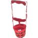 Majestic Ally Mink Fleece Padded Wicker Muzzle Halter (Red) - Breathable Comfort for Pets | International Shipping Available - Buy Online on GoSupps.com