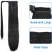 JessLab Long Straight Ponytail Extension and Drawstring Ponytail 24 Inch Heat Resistant Thick Natural Wrap Around Hairpiece Ponytail Wrap Pony Wig with Magic Paste for Women Girl Black - Buy Online on GoSupps.com