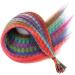 Feather Hair Extensions Kit - 10 Multi Color Synthetic Colored Hair Feathers - 17 Inch - Includes Micro-link Beads, Needle Hook, Pliers - Hairpieces Set - Buy Online on GoSupps.com