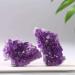 Meditation Home Natural Quartz Amethyst Cluster Healing Stones Specimen Home Decoration Crafts Purple Crystal Mineral Sample 1Pcs Crystal Cluster (Color : Crystsl Cluster Size : 30-40g) 30-40g Crystsl Cluster