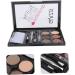 Healvian 4 Sets Eyebrow Powder Set Eyeshadow Beauty Cosmetics Pallet Waterproof Eyebrow Powder Flash Suit Abs - Buy Online on GoSupps.com