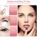 Heated Eyelash Curler Rechargeable Electric Eyelash Curler Heated Eyelash Clip for Make Up Professional Lash Curler for All Eye Shapes Ideal Gift for Women Girlfriend (White) - Buy Online on GoSupps.com