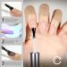 Senvenski Peel Off Gel Base Coat for Gel Nail Polish - Clear Peelable Formula for UV LED Nail Lamp (TB004) - Buy Online on GoSupps.com