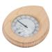 Clispeed sauna accessories dual -use for indicator bathroom hygrothermograph frame knife portable in thermometer equipment hygrometer sauna hot bedroom daily accessories as shown 16.5x14cm