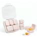 UNI-AOSA Travel Pill Organizer - 10 Compartments, Pink, Moisture & Water Proof, BPA-Free - Buy Online on GoSupps.com