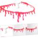 ABOOFAN 2 Sets Hairpin Blood Necklace Childrens Demon Costume Ox Horn Hair Clip Devil Horns Hair Clip Devil Costume Accessory Hair Clips Ornament Kits Halloween Hair Supplies Plastic - Buy Online on GoSupps.com