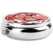 Buy Decorative Round Pill Box - 3 Compartment Travel Organizer for Candy Canes & Vitamins | Portable Mini Medicine Case - Buy Online on GoSupps.com