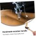 Homsfou Smoke-Free Mugwort Burner & Facial Tools Set Stainless Steel Moxa Stick Holder for Skin Care & Massage | 18.2x3cm Black - Buy Online on GoSupps.com