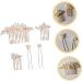 MAGICLULU 1 Set Bride Wedding Hairpin Pearl Bun Hairpin Bride Hair Accessory Wedding Hair Comb Pearl Hair Side Comb Pearl Hair Comb Wedding Headdress Bride Hair Fork Pearl Hairpin - Buy Online on GoSupps.com